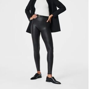 SPANX Faux Leather Leggings